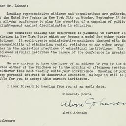Letter: 1946 August 5