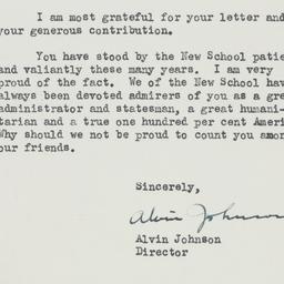 Letter: 1945 January 15