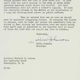 Letter: 1944 April 18