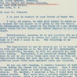 Letter: 1941 March 8