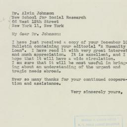 Letter: 1945 December 19