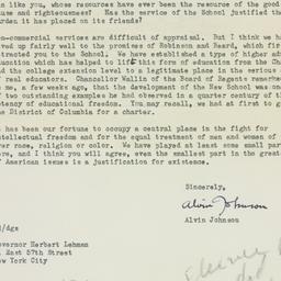 Telegram: 1948 February 3
