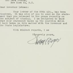 Letter: 1947 March 4