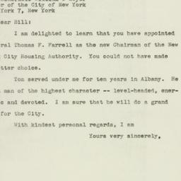 Letter: 1947 May 6
