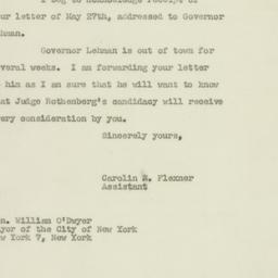 Letter: 1947 May 29
