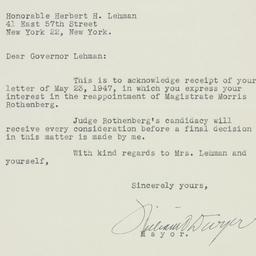 Letter: 1947 May 27