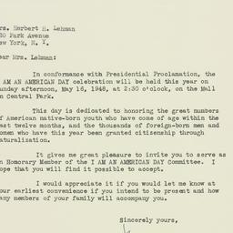 Letter: 1948 April 20