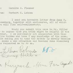 Memorandum: 1952 February 9