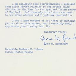 Letter: 1952 January 31