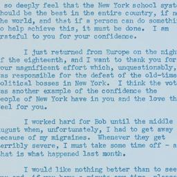 Letter: 1961 September 21