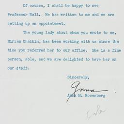 Letter: 1957 June 3