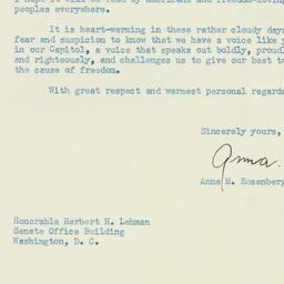 Letter: 1953 June 18
