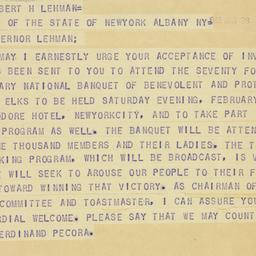Telegram: 1942 January 28