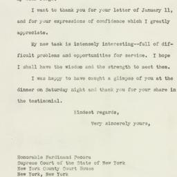 Letter: 1943 January 18