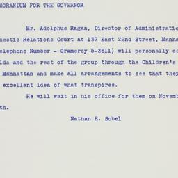 Letter: 1939 November 9