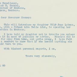 Letter: 1936 July 21