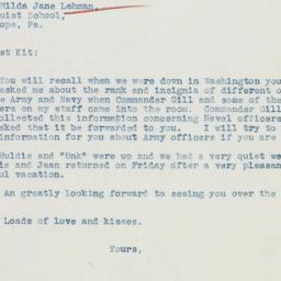 Letter: 1937 February 1
