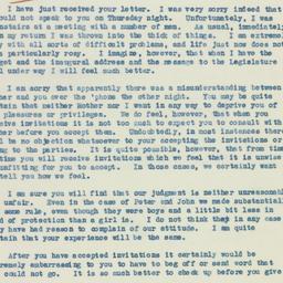 Letter: 1938 December 9