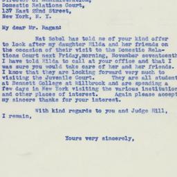 Ephemera: 1939 November 15