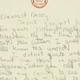 Letter: 1934 November 7
