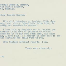 Letter: 1936 July 21