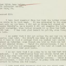 Telegram: 1936 March 12