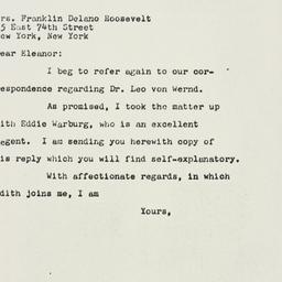 Letter: 1961 January 5