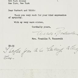 Letter: 1960 August 17