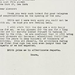 Letter: 1961 October 3