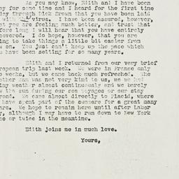 Letter: 1962 August 2