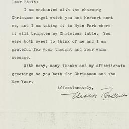 Letter: 1960 December 20