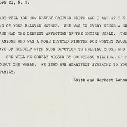 Telegram: 1962 November 8
