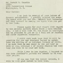 Letter: 1947 January 20