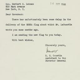 Letter: 1946 October 16