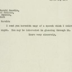 Letter: 1947 April 10