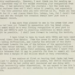 Letter: 1947 March 19