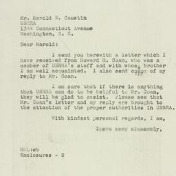 Letter: 1947 January 13