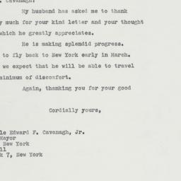 Letter: 1963 February 19