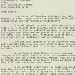 Letter: 1947 January 6
