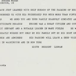 Telegram: 1959 July 22