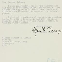 Letter: 1950 August 3