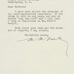 Letter: 1954 April 10