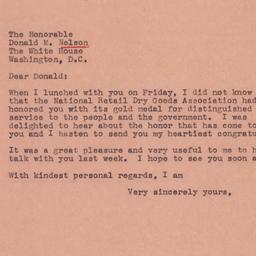 Letter: 1945 January 15