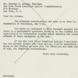 Letter: 1956 January 13