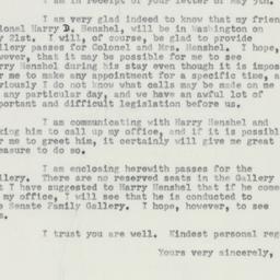 Speech: 1952 May 9