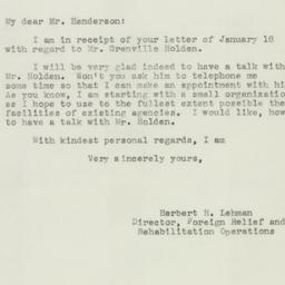 Letter: 1943 January 23
