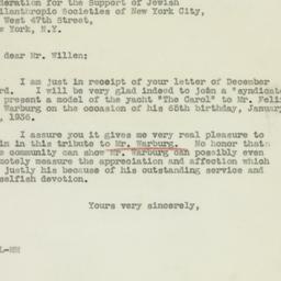 Letter: 1935 December 26