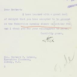 Letter: 1936 October 5