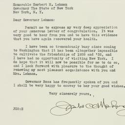 Letter: 1934 January 2