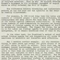 Letter: 1950 August 14